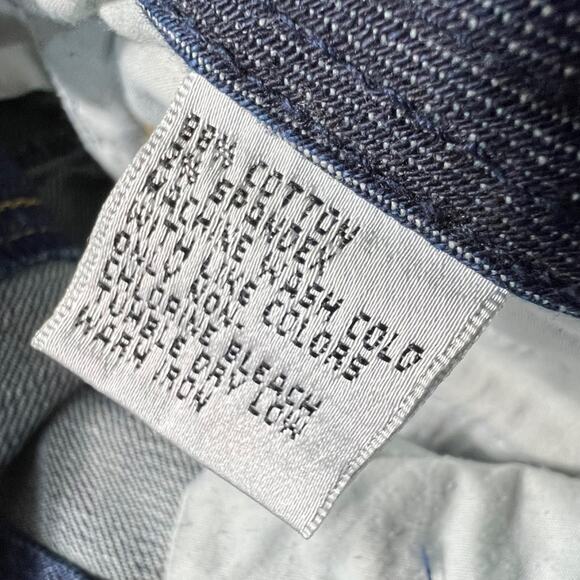 Talbots Stretch Dark Wash Trouser Jeans Size 8 - Classic Fit - Picture 7 of 16